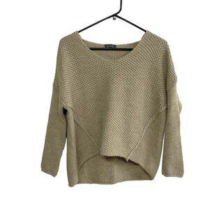 Women's Knit Sweater Alpaca Blend Made In Italy